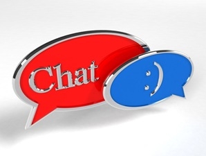 chat and smiley dialogue shutterstock_30735484
